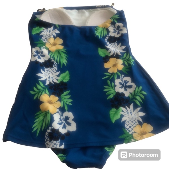 Anne Cole Collection Bandeau Bathing Suit - Picture 11 of 14